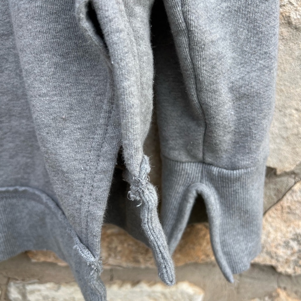 Free People Movement Gray Full Zip Hoodie Jacket Size small - Picture 7 of 8